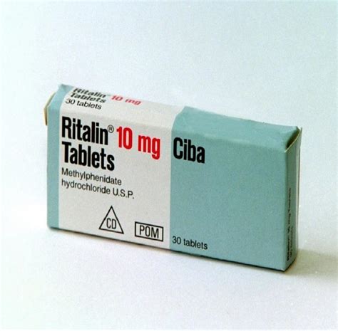 Ritaline 10 Mg 30 Tablet