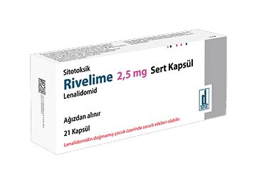 Rivelime 2,5 Mg Sert Kapsul (21 Kapsul)