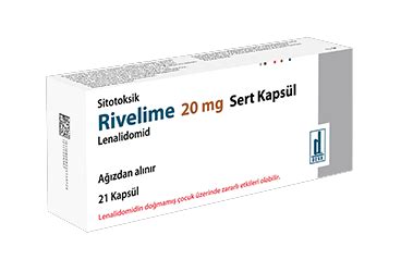 Rivelime 20 Mg Sert Kapsul (21 Kapsul)