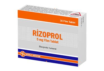Rizoprol 5 Mg Film Kapli Tablet (30 Film Tablet) Fiyatı