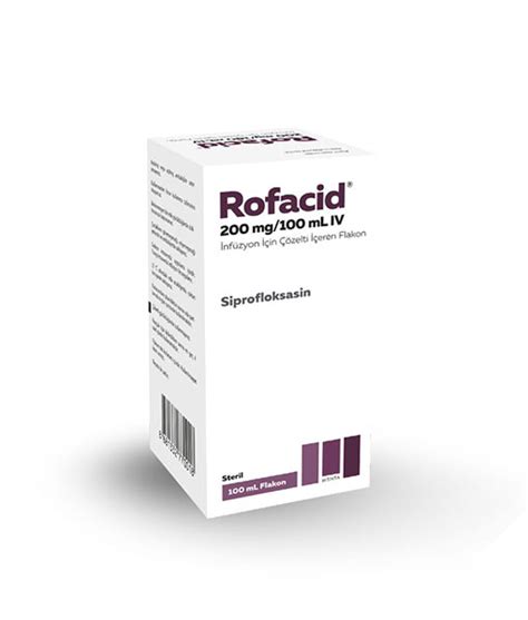 Rofacid 200 Mg/100 Ml Iv Infuzyonluk Cozelti (1 Flakon) Fiyatı