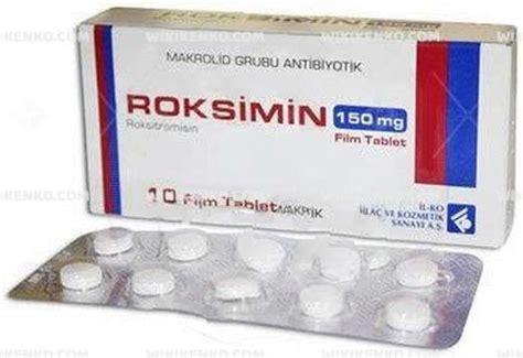 Roksimin 150 Mg 10 Tablet