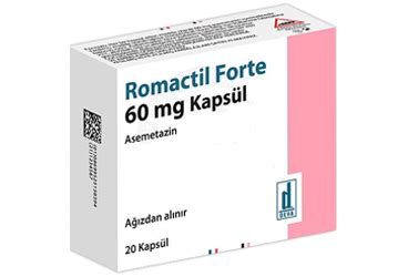 Romactil Forte 60 Mg Kapsul (20 Adet)