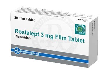 Rostalept 3 Mg 20 Film Tablet