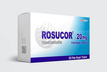 Rosucor 20 Mg 28 Film Tablet