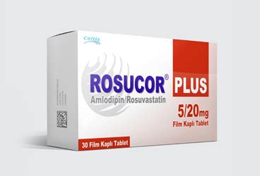 Rosucor Plus 5/20 Mg 30 Film Kapli Tablet