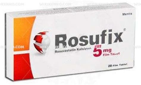 Rosufix 5 Mg 28 Film Tablet