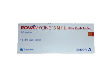 Rovamycine 3 Miu 14 Tablet