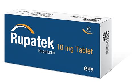Rupatek 10 Mg 20 Tablet