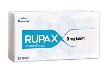 Rupax 10 Mg 20 Tablet