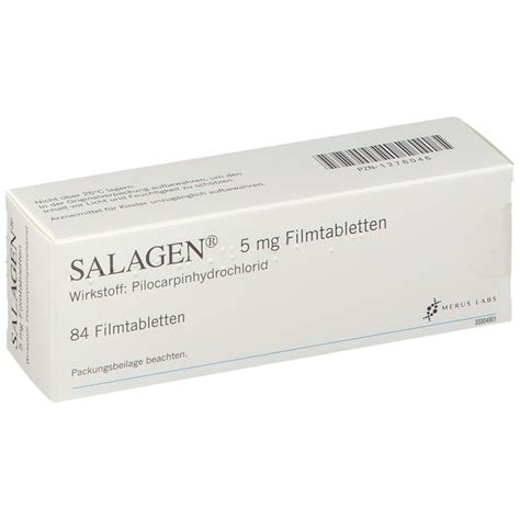 Salagen 5 Mg 84 Film Kapli Tablet