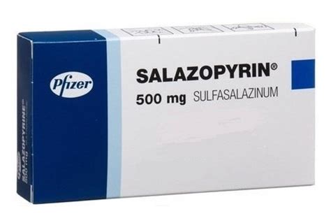 Salazopyrin 500 Mg 50 Enterik Tablet