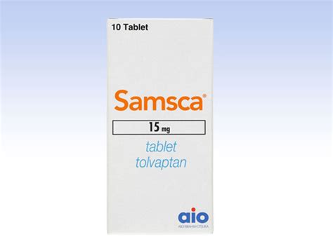 Samsca 15 Mg 10 Tablet