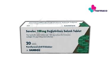 Saneloc 100 Mg 20 Degistirilmis Salinimli Tablet