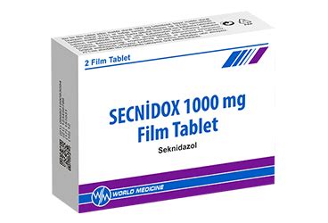 Secnidox 500 Mg 4 Film Tablet
