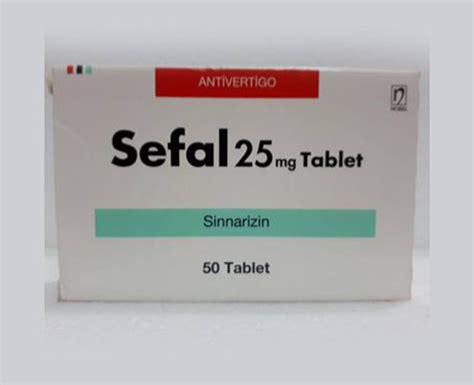 Sefal 25 Mg 50 Tablet