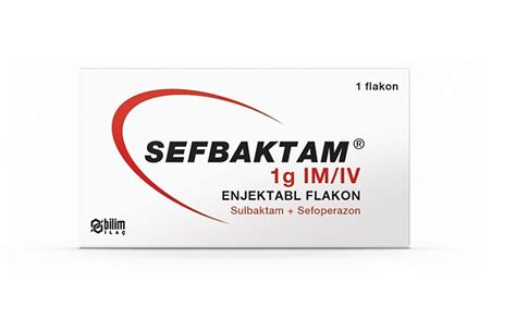 Sefbaktam 1 Gr Enjektabl Flakon
