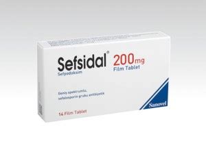 Sefsidal 200 Mg 14 Film Tablet