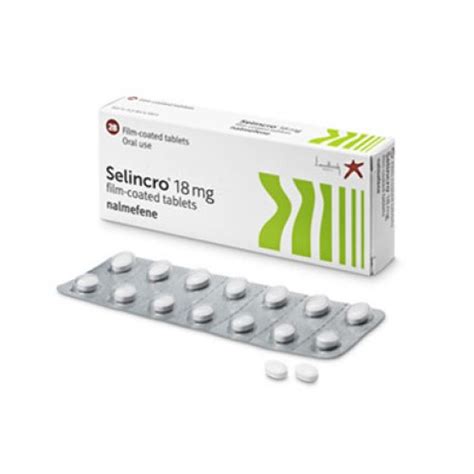 Selincro 18 Mg 14 Film Kapli Tablet