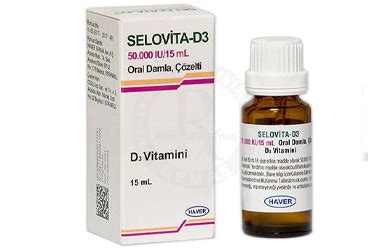 Selovita-d3 50000 Iu/15 Ml Oral Damla 1 Sise