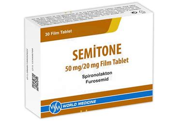Semitone 100/20 Mg Film Tablet (20 Tablet) Fiyatı