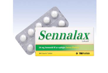 Sennalax 20 Mg Enterik Tablet (20 Tablet) Fiyatı