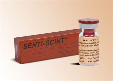 Senti-scint 1 Mg/flakon Radyofarmasotik Hazirlama Kiti 6 Flakon