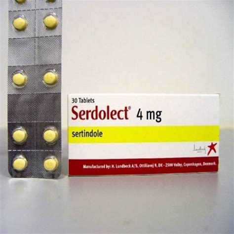 Serdolect 4 Mg 30 Film Tablet