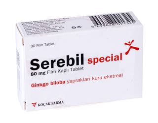 Serebil 40 Mg 20 Film Kapli Tablet