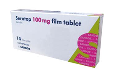 Serotop 100 Mg 14 Film Tablet
