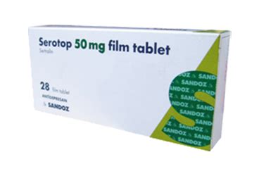 Serotop 50 Mg 28 Film Tablet
