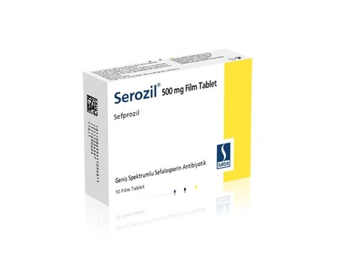 Serozil 500 Mg 10 Film Tablet