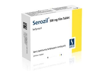 Serozil 500 Mg 20 Film Tablet Fiyatı