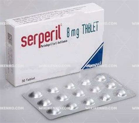 Serperil 8 Mg 30 Tablet
