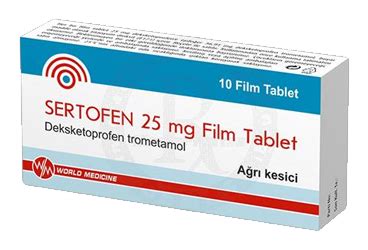 Sertofen 25 Mg 10 Film Tablet Fiyatı