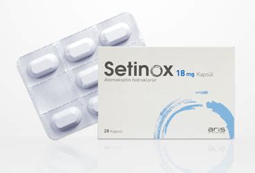 Setinox 18 Mg Kapsul (28 Kapsul) Fiyatı