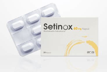 Setinox 60 Mg Kapsul (28 Kapsul) Fiyatı