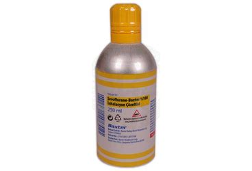 Sevoflurane- Baxter %100 Inhalasyon Buhari Sivisi (250 Ml,1 Sise)