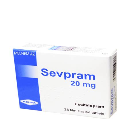 Sevpram 20 Mg 28 Film Tablet
