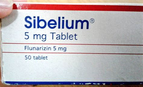 Sibelium 5 Mg 50 Tablet