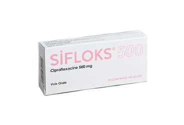 Sifloks 500 Mg Film Kapli Tablet (14 Tablet) Fiyatı