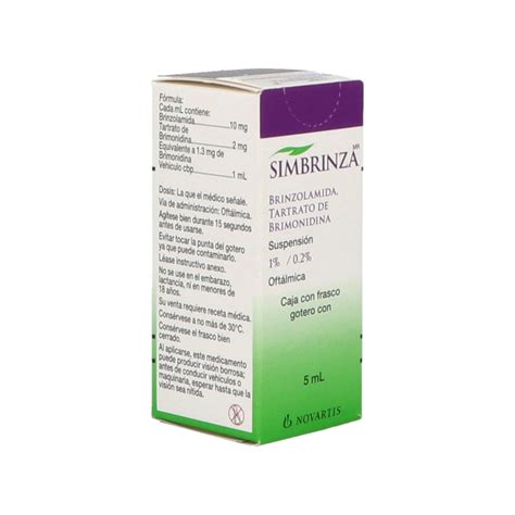 Simbrinza 10 Mg/ml + 2 Mg/ml Goz Damlasi, Suspansiyon (5 Ml)