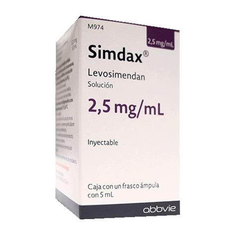 Simdax 2,5 Mg/ml Konsantre Inf.coz.5 Ml X 1 Flakon