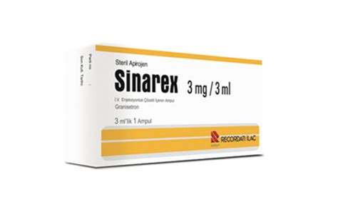 Sinarex 3 Mg/3 Ml Enj. Coz. Iceren 1 Ampul