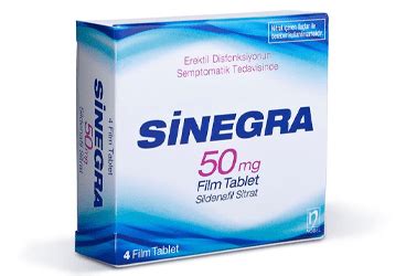 Sinegra 25 Mg 4 Film Tablet Fiyatı