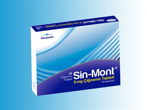Sinmont 5 Mg 28 Cigneme Tableti Fiyatı
