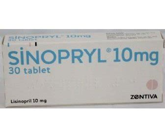 Sinopryl 10 Mg 20 Tablet