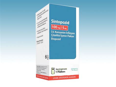 Sintopozid 100 Mg/5 Ml Kon. Infuzyonluk Cozelti 1 Flakon Fiyatı