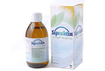 Sipraktin 2 Mg/5 Ml Surup (240 Ml)