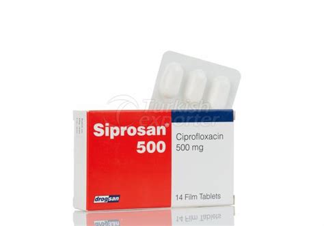 Siprosan 500 Mg 14 Film Tablet